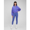 GAP 730232-08 Mikina crop s kapucí Modrá - L