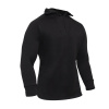 ROTHCO tričko funkčné US so zipsom ČIERNE veľ.4XL