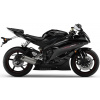 NÁLEPKY NA MOTOCYKEL JUULA PRE YAMAHA YZF R6 2006 ČIERNA MATNÁ RJ11