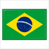 Magnetka vlajka Brazília