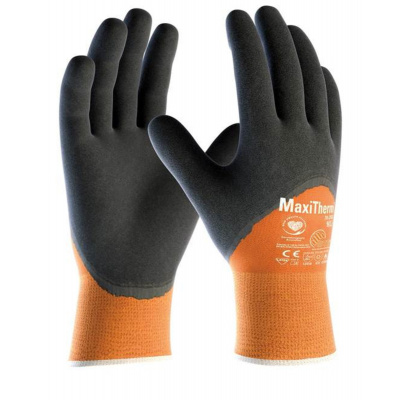 Zimné pracovné rukavice ATG MaxiTherm 30-202 - veľkosť: 10/XL, farba: oranžová