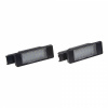 LED osvetlenie ŠPZ - Peugeot 207 / 208 / 308 / 2008 (2006->) 2ks