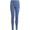 Adidas Essentials 3-Stripes Cotton Tights Jr leggings IS2633 (198518) WHITE 164cm
