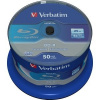 Verbatim Blu-ray BD-R DataLife [ Spindle 50 | 25GB | 6x | WHITE BLUE SURFACE ] 43838