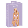 Kissable pink embroidered underwear set pink