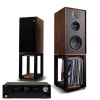Advance Paris + Wharfedale Advance Paris A5 + Wharfedale Heritage Linton Farba: Walnut + stojany