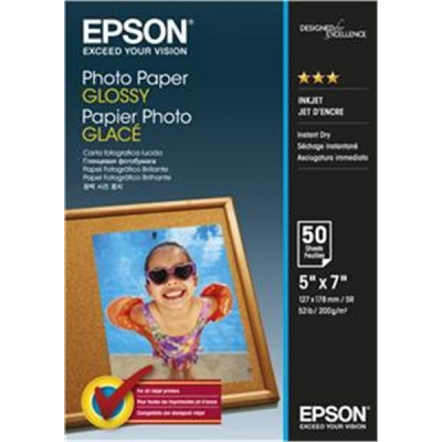 EPSON Photo Paper Glossy 13x18cm 50 listů PR1-C13S042545