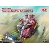 ICM American Sport Car Drivers 1910s (1 male, 1 female fig.) 1/24