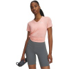 Under Armour Tech™ Twist V-Neck Short Sleeve Womens Posh Pink 16 (XL)