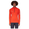 MAMMUT Aenergy ML Half Zip Pull Men, hot red-black, XL- MEGA VÝPREDAJ -30%, 1016-01100-3722-116