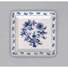 Cibulák – Tanier plytký 4-hranný 21 cm – originálny cibuľový porcelán 1. akosť