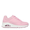 Skechers Uno Stand On Air Junior Girls Trainers Pink/White 5 (38)