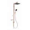 Ideal Standard CeraTwist ALU+ Sprchový set bez batérie, 26x26 cm, 2 prúdy, rosé BE213RO