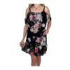 New Collection Dámske letné šaty PARADISE Farba: Černá Černá