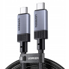 Ugreen L705 USB-C kábel USB4 Gen 3 240W 40Gbps 8K 60Hz PD 3.1 1m Sivý