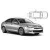 Slnečné clony na okná - CITROEN C5 Sedan (2008-) - Komplet sada
