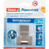 Tesa Powerstrips Rasiererhalter 59709 Waterproof Zoom Metall