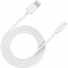 Canyon MFI-12, 2m PVC kábel Lightning/USB, 5V/2.4A, MFI schválený Apple, biely CNS-MFIC12W