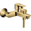 Hansgrohe 71740990 TALIS E vaňová nástenná batéria, leštený vzhľad zlata