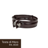 LP objímka M10 - RAL 8028 Testa di Moro, 80 mm