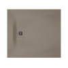 Duravit Sustano - Sprchová vanička, 100x90 cm, DuraSolid, matná béžová 720274640000000