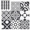 Lotosan LC1000198 NEW WALD Black obklad/dlažba s matným povrchom 20 x 20 cm 20 x 20 x 0,7 cm black