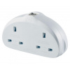 Go Travel adaptér UK/Evropa Duo s USB