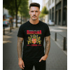 Barcelona 3 pánske tričko čierne - 4XL