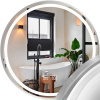 Tutumi Zrkadlo LED 80cm MMJ BRUSH SILVER