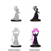 Wizkids D&D Nolzur's Marvelous Miniatures Unpainted Miniatures Drow Mage & Drow Priestess Case (6)