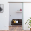 Amod Padova skleněné posuvné dveře 775x2050 mm s mušlí