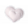 Caramella Baby Pink dekoračný vankúš srdiečko Velkosť: veľký