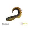 Delphin Twista UVs - MudGold 10cm Plastová nástraha 5ks