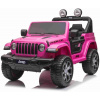 Beneo Jeep Wrangler, elektrické autíčko, jednomiestne, ružové JEEP_WRANGLER_RUBICON_PINK_Li