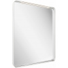 RAVAK STRIP I zrkadlo 600x700 mm,rám Biely s osvetlením X000001566
