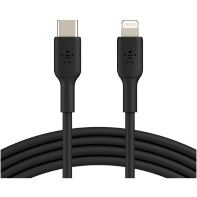 Belkin CAA003bt1MBK USB-C to Lightning, 1m, černý