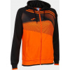 Joma Dámska mikina SUPERNOVA II HOODIE JACKET ORANGE-BLACK Veľkosť: 2XS