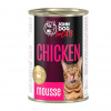 JDO JOHN DOG For cats Chicken Mousse - mokré krmivo pre mačky - 400g