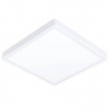 LED stropné svietidlo Eglo Fueva 5, štvorec, 28,5 cm, teplá biela (99238) biele