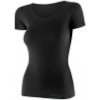 Brubeck SS1398W Dámské tričko krátký rukáv COMFORT MERINO černé M