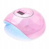 UV LED lampa na nechty Shiny 86W ružová
