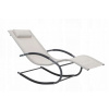 Záhradné lehátko - Deckchair Garden Armchair profiloval béžovú béžu* (Deckchair Garden Armchair profiloval béžovú béžu*)
