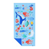KIDDY Rýchloschnúci športový uterák, 80 x 160 cm, morský svet