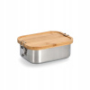 LUNCHBOX S BAMBUSOVOU POKRIEVKOU NA KLIP, 16 x 11.5 x 6 CM, ZELLER
