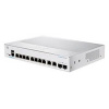 Cisco switch CBS350-8T-E-2G, 8xGbE RJ-45, 2xGbE RJ-45/SFP combo, fanless - REFRESH CBS350-8T-E-2G-EU-RF