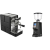 Stone Espresso Plus + Eureka Atom Specialty 65, black