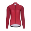 RIVANELLE BY HOLOKOLO Cyklistický dres s dlhým rukávom zimný - PERFORMANCE WINTER - bordová M