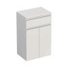 Nízka skrinka do kúpeľne Intedoor TRENTA biela vysokolesklá 50 x 83,4 x 35 cm TRE SN 50 1Z 2D S A0016