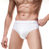 Pánske slipy Cornette Authentic Basic L Biela