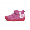 Dievčenská kožená obuv D.D.step S015-42532B dark pink 18-23